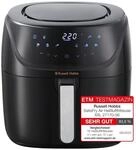 Russell Hobbs Hei&szlig;luftfritteuse XXL 8L Rapid AirFryer [kompaktes Geh&auml;use,7