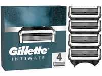 Gillette Intimate Rasierklingen für den Intimbereich, 4 Intimrasierer...