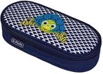 Herlitz Unisex Faulenzer Etui, Blau, Cute Animals Turtle