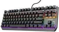 Trust Gaming GXT 834 Callaz TKL Mechanische Gaming-Tastatur mit UK-Layout, kompaktes