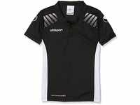 Uhlsport Herren Goal Polo Shirt T, schwarz/Weiß, XL