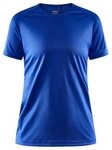 Craft CORE Unify Training Tee W | Sportshirt Damen XS | Club Cobolt | Weiches,