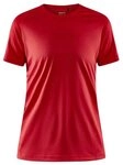 Craft CORE Unify Training Tee W | Sportshirt Damen XS | Bright Red | Weiches,