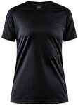 Craft CORE Unify Training Tee W | Sportshirt Damen XXL | Black | Weiches,