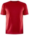 Craft CORE Unify Training Tee M Bright Red M - Funktionsshirt Herren Kurzarm,