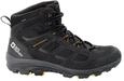 Jack Wolfskin Herren Vojo 3 Texapore Mid M Outdoorschuhe, Black Burly Yellow Xt, 42