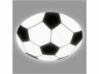 BRILONER - LED Deckenlampe mit Fußballmotiv, neutralweiße Lichtfarbe, 12...