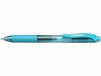 Pentel EnerGel X BL107-S3X Gel-Tintenroller, türkis, 0,7 mm Strichstärke,