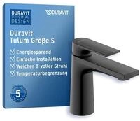 Duravit Tulum Waschtischarmatur, Gr&ouml;&szlig;e S (Auslauf H&ouml;he 97 mm), Wasserhahn Bad,