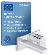 Duravit Tulum Waschtischarmatur, Unterputz, Wasserhahn Bad, Waschbecken Armatur,