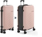 Rollink - Klappkoffer Vega 360, schwarz, 104L, 4 Rollen, innovatives Schloss,...