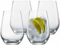 SCHOTT ZWIESEL Gin Tonic Glas Viña (4er-Set), bauchige Longdrinkgläser für...