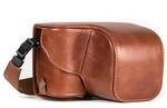 MegaGear Sony Alpha A6300, A6000 (16-50 mm) Ever Ready Echtleder Kamera-Case mit