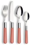 ECHTWERK Besteck Set Bistro, mit Kunststoffgriffen, Campingbesteck,...