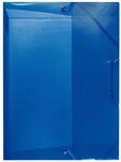 Herlitz 1948686 Heftbox A4, R&uuml;ckenbreite 4 cm, PP, transluzent blau
