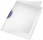Rexel Leitz Klemmmappe ColorClip Magic, A4, PP) dunkelgrau