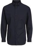 JACK & JONES Herren Freizeit Hemd JPRBLAPARKER Slim Fit Schwarz Blau XS-XXL,