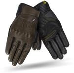 SHIMA BLAKE GLOVES BLACK, Klassische Vintage Motorradhandschuhe mit Protektoren