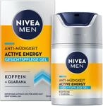 NIVEA MEN Active Energy Gesichtspflege Gel (50 ml), revitalisierende Gesichtscreme