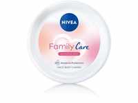 NIVEA Family Care leichte Feuchtigkeitscreme für Körper, Gesicht und Hände,...