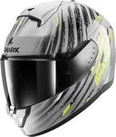 SHARK, Integraler Motorradhelm RIDILL 2 ASSYA Grey/Yellow SAY, L