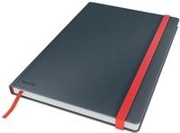 Leitz kariertes Hardcover Notizbuch in gro&szlig;em B5-Format (Tablet, iPad), 80 Blatt,