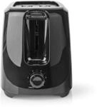 Toaster - 2 Steckpl&auml;tze - Br&auml;unungsstufen: 6 - Schwarz