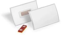 Durable Namensschild CLICK FOLD 54x90 mm mit Magnet verdrehsicher PP, Packung &agrave; 10