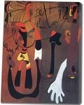 Joan Miro《Schneckenfrau》Bilder Kunstdrucke Mit Rahmen HD Leinwanddruck Wandkunst