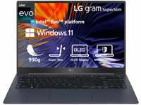 LG gram SuperSlim (2023) | 15" OLED Full-HD Thunderbolt 4 Ultralight Notebook...