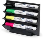 Legamaster 7-122100 Markerhalterung f&uuml;r Glasboards, magnetisch, schwarz