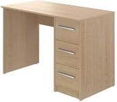 Amazon Basics Moderner Home-Office-Schreibtisch, Computertisch mit 3 Schubladen,