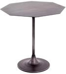 HAKU Beistelltisch schwarz Metall Couchtisch klein - Ma&szlig;e: B 45 x H 47 x T 45...