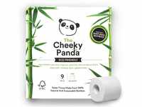 The Cheeky Panda Bambus Toilettenpapier 3-Lagig | 9 Rollen x 200 Blatt |...
