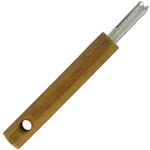 FACKELMANN 30382 Einmachglas&ouml;ffner, Holz/Edelstahl, Braun