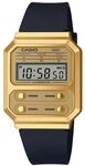 Casio Unisex Quartz Armbanduhr, 40.70mm Geh&auml;usegr&ouml;&Atilde;&Yuml;e mit Gold digital