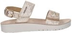 Geox M&auml;dchen J Costarei Gi Sandalen, Gold, 32 EU