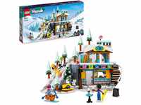 LEGO Friends Skipiste und Café Winter-Set mit Liann-, Aron- und Zac-Minipuppen...