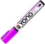Marabu 12400103334 - YONO Marker, Neon-Pink 334, vielseitiger Acrylstift mit