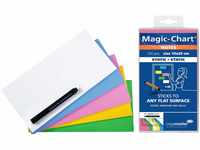 Legamaster 7-159499 Magic-Chart Notes, elektrostatische Haftnotizen, 10 x 20...