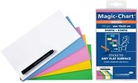 Legamaster Magic-Chart Notes - statisch selbsthaftend - wei&szlig; - 10x20cm -...