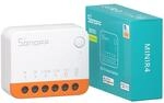 SONOFF MINIR4 WiFi Smart Schalter 2 Wege - Wlan Lichtschalter mit Timing-Funktion,