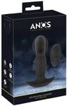 BAWERO Inflatable Massager Aufpumpbarer Vibro-Analplug Fernbedienung Silikon schwarz