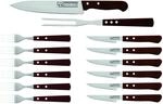 CARL SCHMIDT SOHN Schmidt Sohn 14-tlg. Steakmesserset Steak-Messer-Set Rostfreier ,