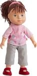 HABA 1306530001 - Spielpuppe Lya, Puppe ab 3 Jahren, Rosa