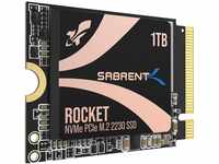 Sabrent 2230 M.2 NVMe Gen 4 1TB, Interne SSD 4750 MB/s Lesen, PCIe 4.0 X4,...