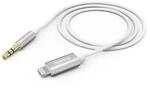 Hama Aux-Kabel Lightning &ndash; 3,5-mm-Klinke, 1,0 m, Wei&szlig; f&uuml;r iPhone, iPad