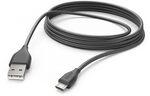Hama Ladekabel USB A auf Micro USB, 3m (Schnellladung, Handy Ladekabel, Datenkabel,
