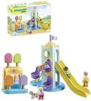 PLAYMOBIL 1.2.3: 71326 Erlebnisturm mit Eisstand, Lernspielzeug f&uuml;r...