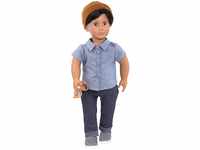 Our Generation Puppe Franco - 46cm Trendsetter mit Beanie, lässiger Jeans,...